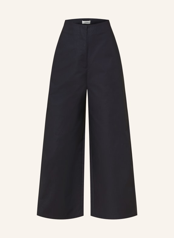 COS pantalon 7/8 BLEU FONCÉ