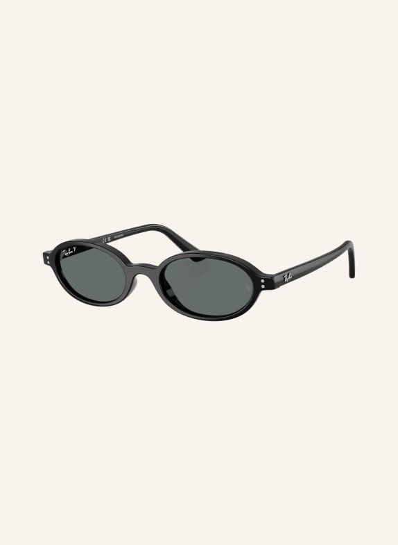 Ray-Ban Sonnenbrille RB4472 SCHWARZ/ DUNKELGRAU POLARISIERT