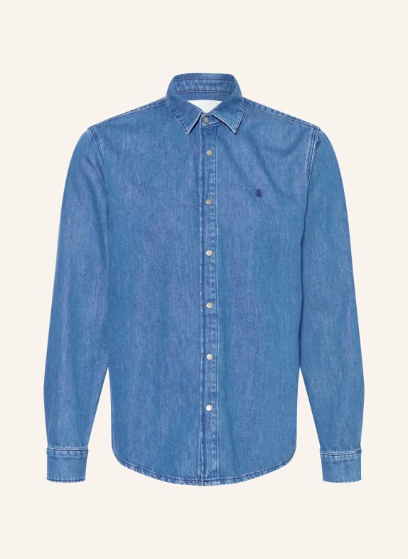 ARMEDANGELS Koszula dżinsowa o kroju slim fit NIEBIESKI