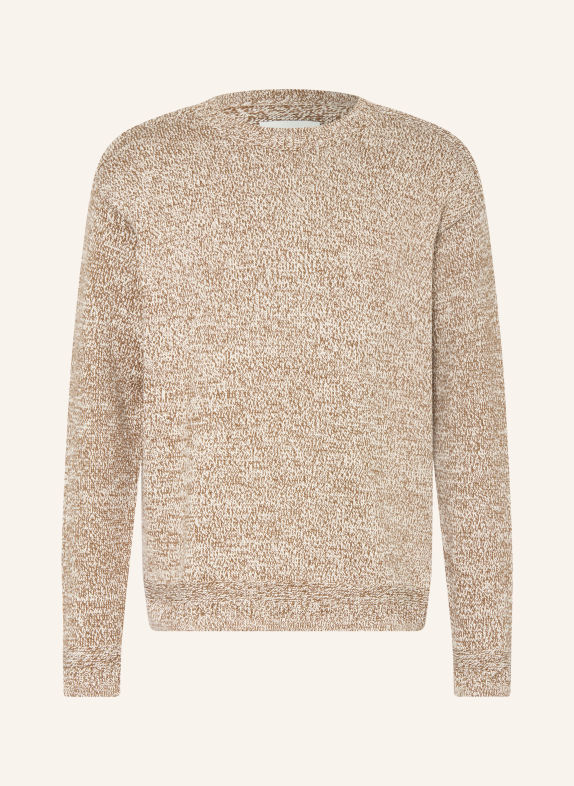 ARMEDANGELS Swetry KHAKI / BIAŁY