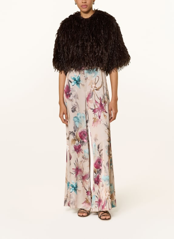 V by Vera Mont Bolero van imitatiebont MARRON FONCÉ