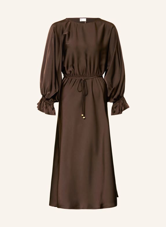 V by Vera Mont Cocktailkleid mit Rüschen DUNKELBRAUN