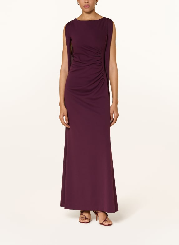 Vera Mont Abendkleid mit Spitze DUNKELROT