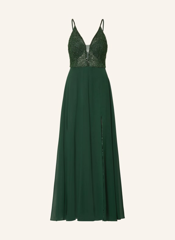 VM Vera Mont Robe de soirée à paillettes GROEN