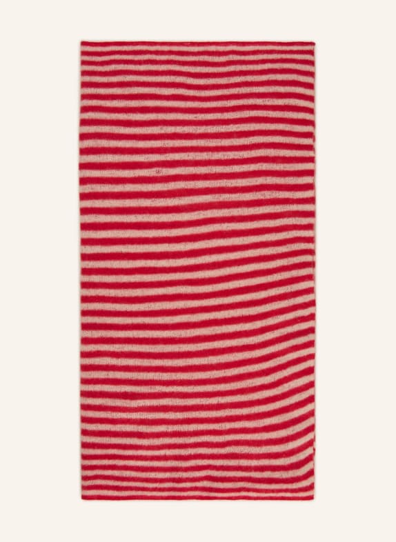 Mouleta Kašmírový šátek ČERVENÁ / REŽNÁ