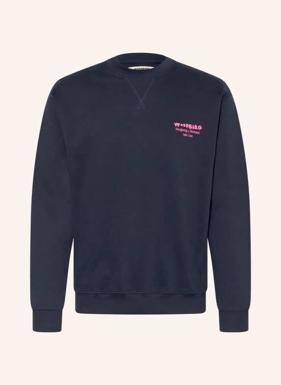 WOODBIRD Sweatshirt WBCANE DUNKELBLAU / PINK
