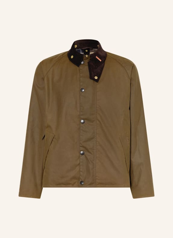 Barbour Fieldjacket ICONS TRANSPORT BRUIN / MARRON FONCÉ