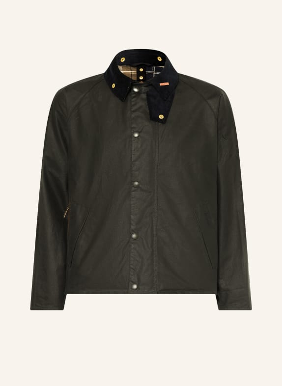 Barbour Fieldjacket ICONS TRANSPORT DONKERGRIJS