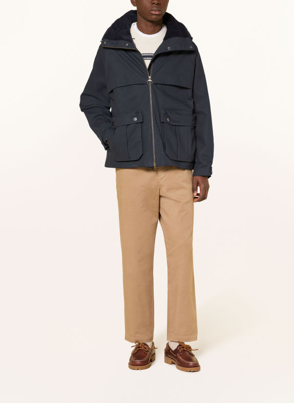 Barbour Fieldjacket URSULA DONKERBLAUW