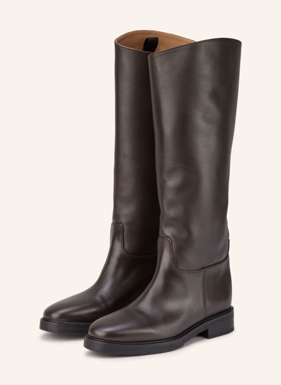 Flattered Bottes FLORENTINE MARRON FONCÉ