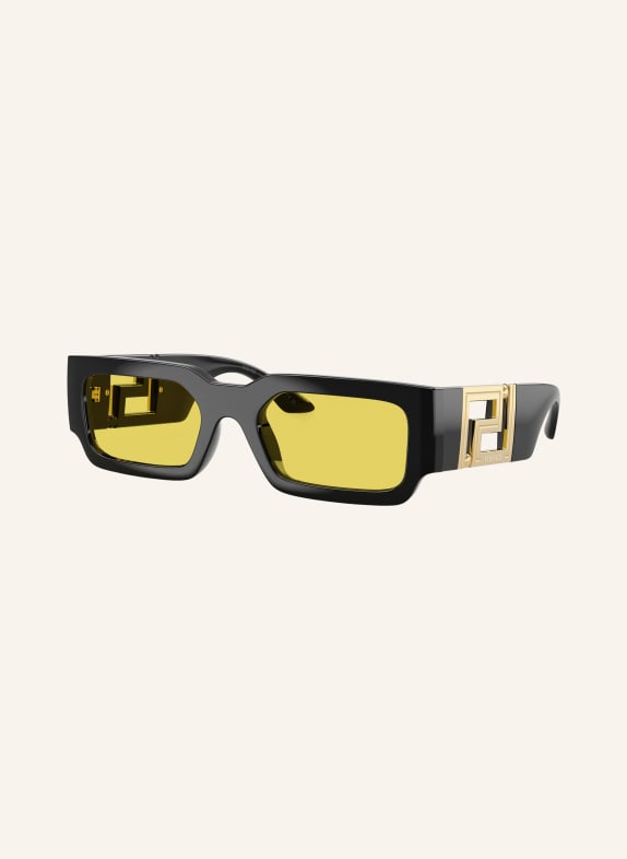 VERSACE Lunettes de soleil VE4506U NOIR/JAUNE