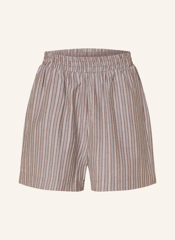 NEO NOIR Shorts MARSHY BRUIN / WIT