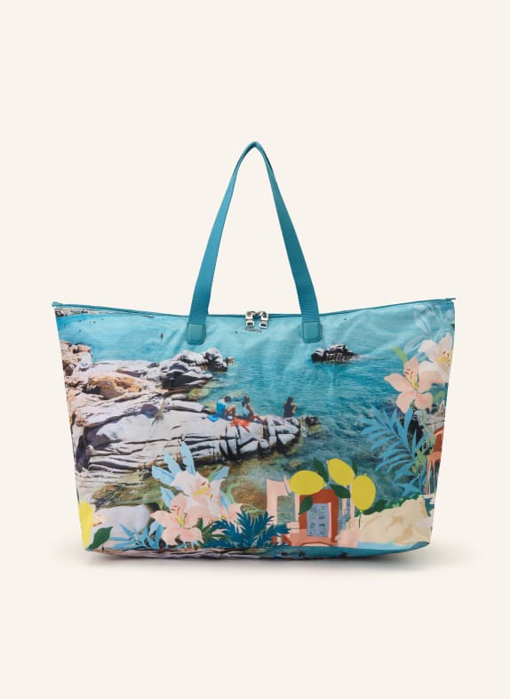 TUMI VOYAGEUR Shopper JUST IN CASE GELB / CREME / NEONBLAU