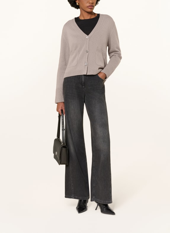 (THE MERCER) N.Y. Cashemere vest TAUPE