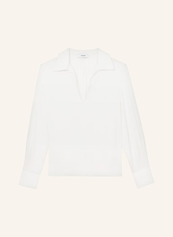 REISS Blouse ORLA met zijde WIT