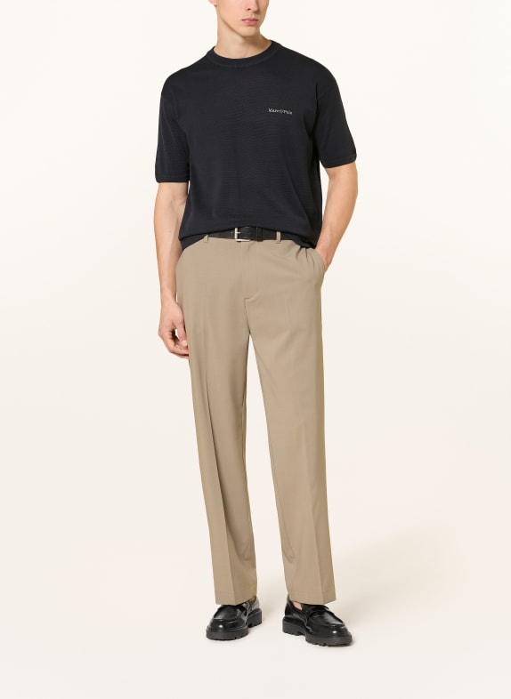 Marc O'Polo Tricou din tricot ALBASTRU ÎNCHIS