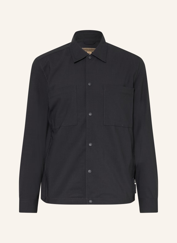 Marc O'Polo Overshirt MÖRKBLÅ