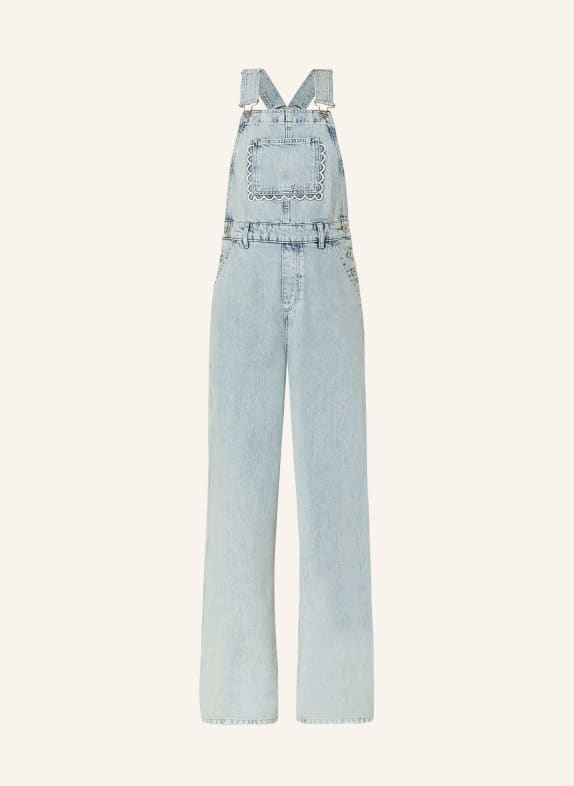 OH APRIL Jeans-Latzhose SOLEI HELLBLAU