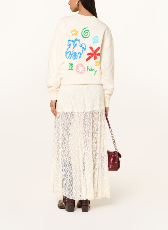 VOGUE COLLECTION Sweatshirt CRÈME / ROOD / BLAUW