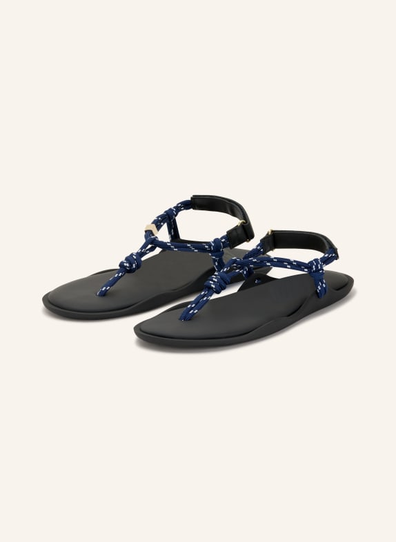 Flòwze teenverdelers BLAUW / WIT