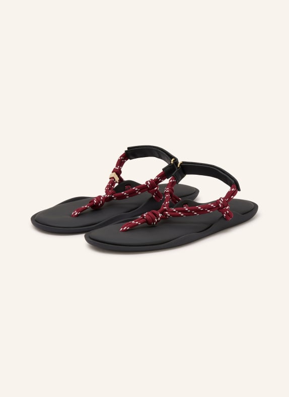 Flòwze séparateurs d'orteils ROUGE FONCÉ