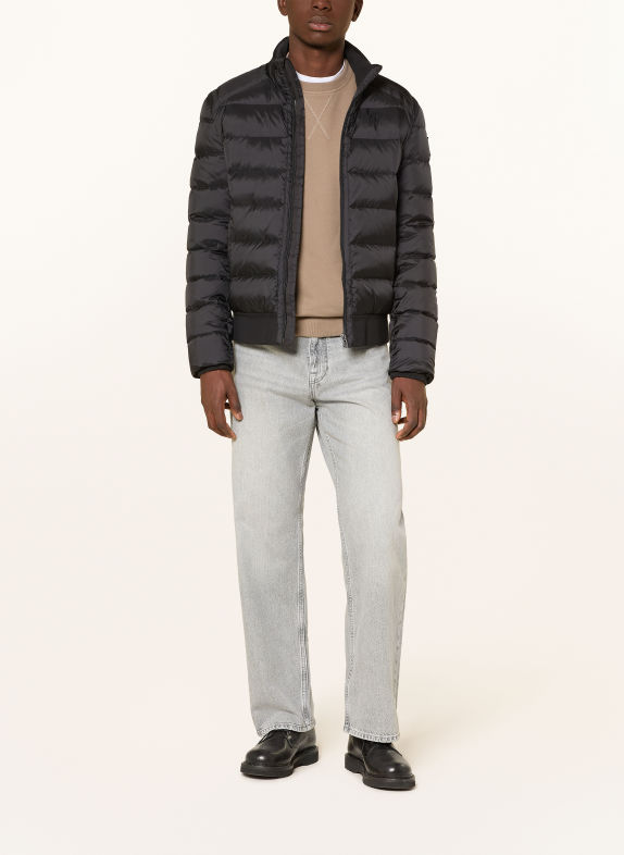 BELSTAFF Jacheta din puf COMPOUND NEGRU