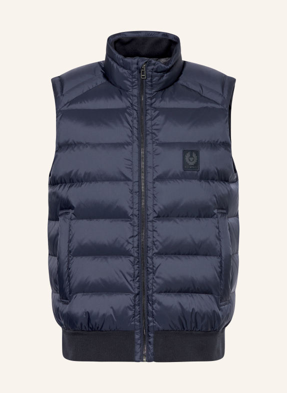 BELSTAFF COMPOUND Down Vest DARK BLUE