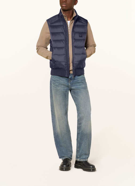BELSTAFF Donsvest COMPOUND DONKERBLAUW
