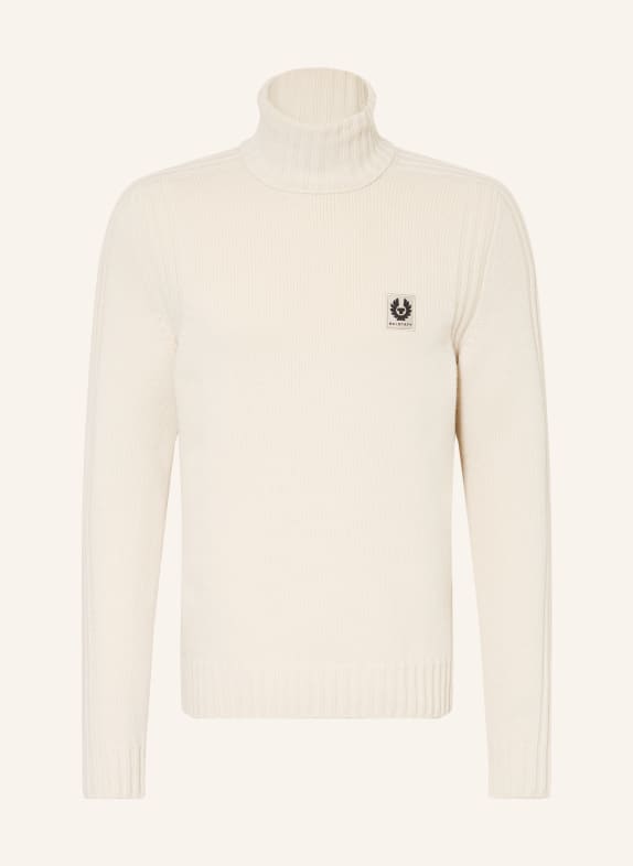 BELSTAFF Rollkragenpullover WATCH ECRU