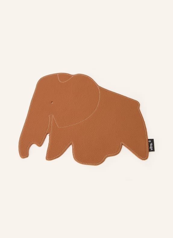 vitra ELEPHANT Leather Mouse Pad COGNAC