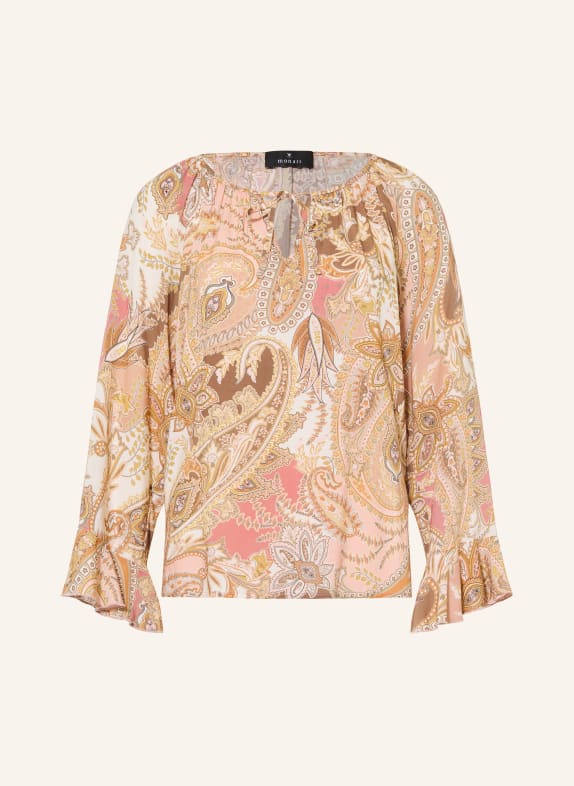 monari Blusenshirt CREME / TAUPE / LACHS