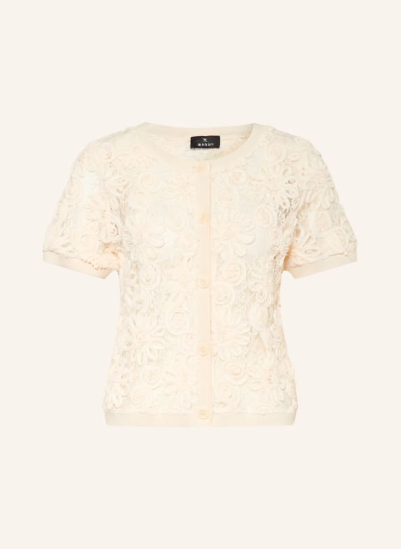 monari Cardigan en dentelle CRÈME