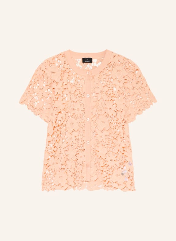 monari Cardigan en dentelle ROSE CLAIR