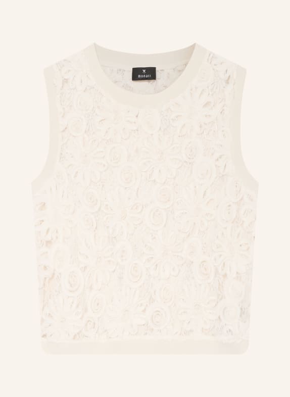 monari Top en dentelle CRÈME