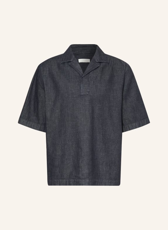 COS KIRK Comfort Fit Resort Shirt DARK BLUE