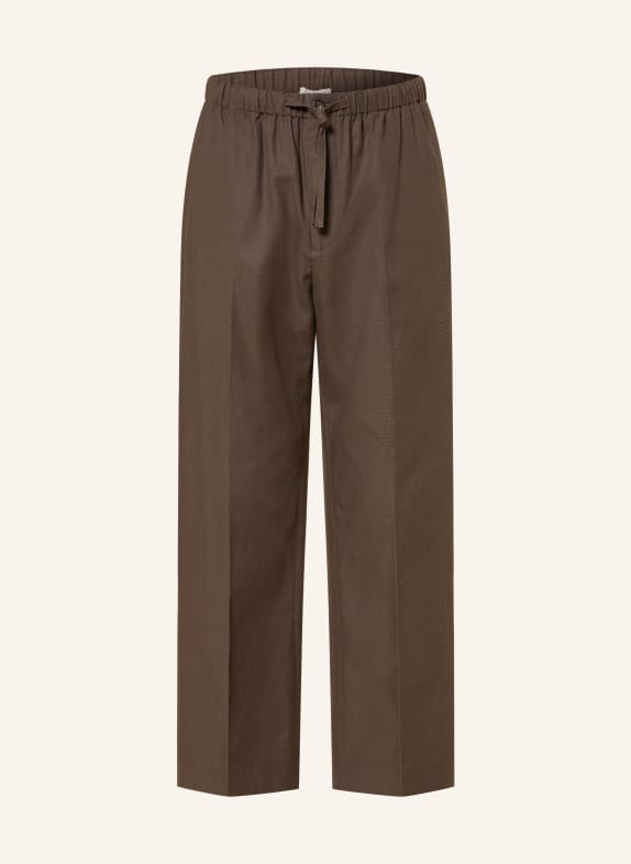 COS Pantalon coupe classique MARRON FONCÉ