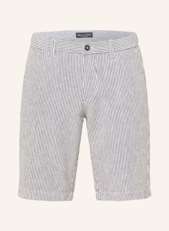 Marc O'Polo short chino BLEU FONCÉ / BLANC