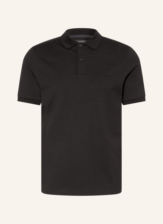 Marc O'Polo Polo en jersey, coupe classique NOIR