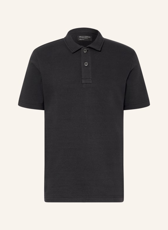 Marc O'Polo Polo en jersey, coupe classique NOIR
