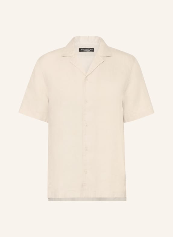 Marc O'Polo Chemise de vacances coupe classique en lin MARRON CLAIR
