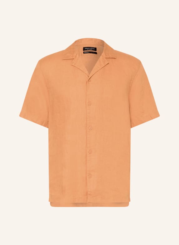 Marc O'Polo Resorthemd Regular Fit aus Leinen LACHS