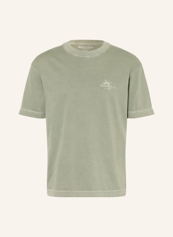 Marc O'Polo T-Shirt KHAKI / HELLGRÜN