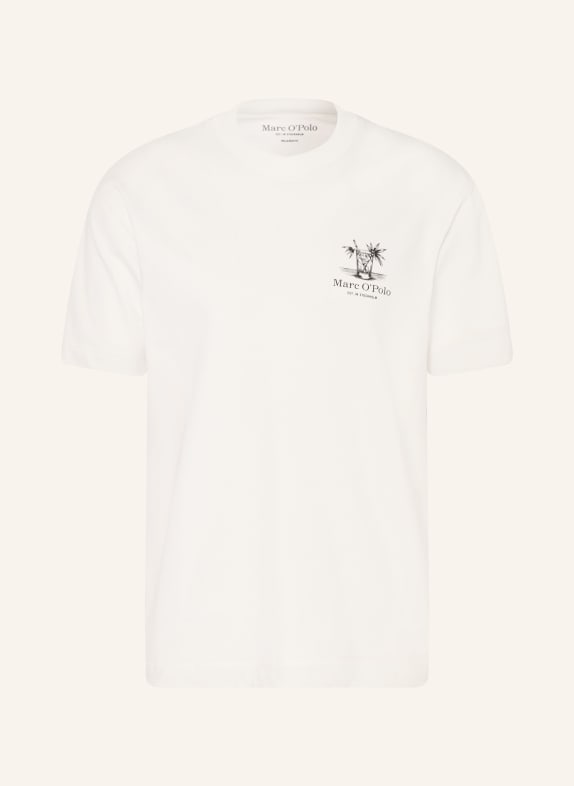 Marc O'Polo T-Shirt WEISS / GRAU / SCHWARZ