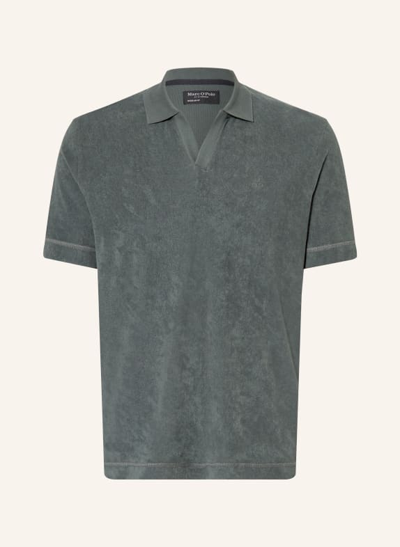 Marc O'Polo Frottee-Poloshirt GRAU