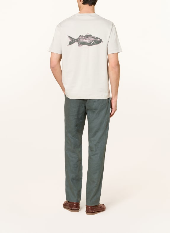 Marc O'Polo T-Shirt HELLGRAU / ROSA