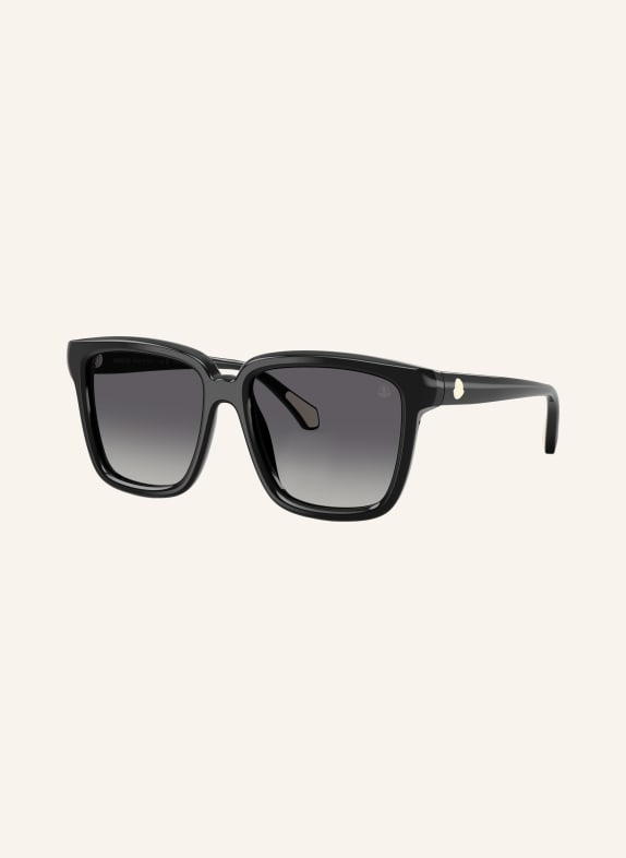 MONCLER Okulary przeciwsłoneczne ME6026 CZARNY/SZARY GRADIENT