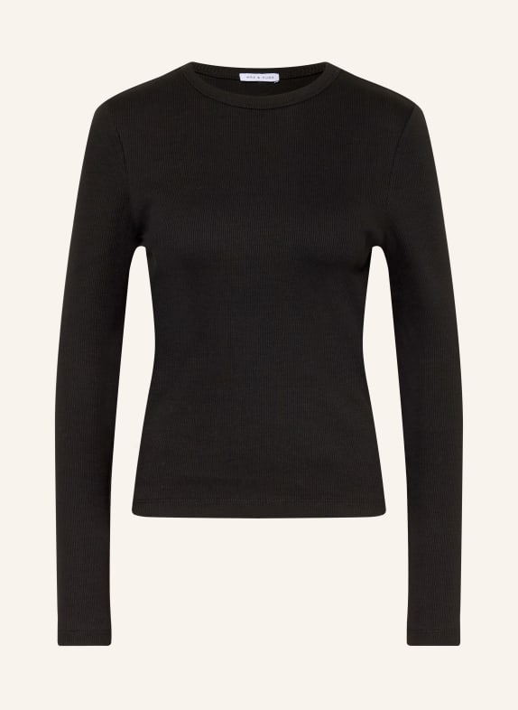 MRS & HUGS Longsleeve SCHWARZ