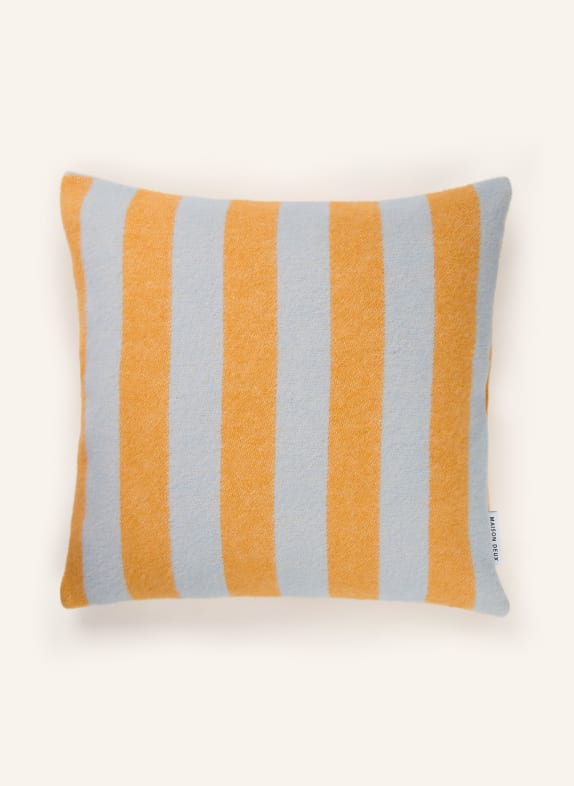 MAISON DEUX CANDY Decorative Pillow Cover YELLOW / LIGHT BLUE