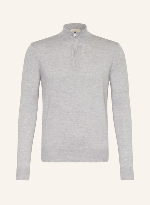 Aurélien Merino wool sweater LIGHT GRAY