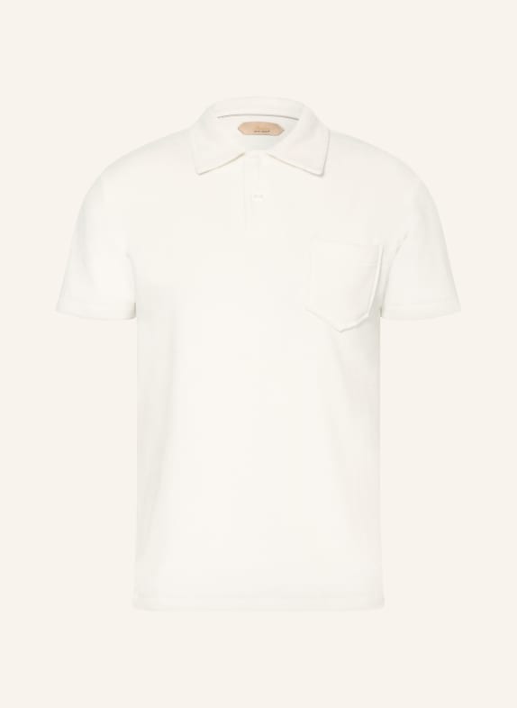 Aurélien Frottee-Poloshirt TERRY TOWELLING WEISS